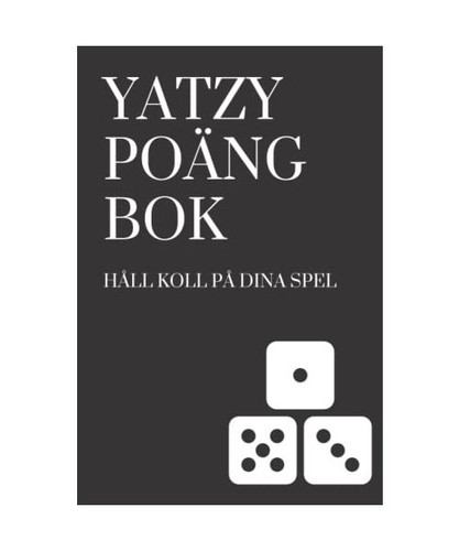 Yatzy poäng bok - yatzy,